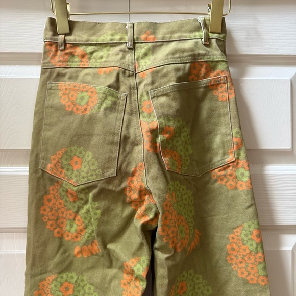 Lisa Says Gah Urban Outfitter Exclusive Printed High Rise Wide Leg Robyn Jean 25 - Picture 6 of 12